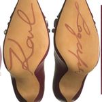 Karl Lagerfeld  casias pointed toe pump in port Sz 8 1/2 Photo 4