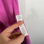 Aerie NWT  One Shoulder Ribbed Midi Dress Size Medium Photo 9