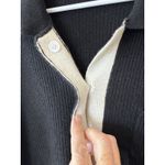 Design History  Stripe Long Sleeve Cashmere Polo- Size L Normcore Classic Photo 5