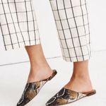 Madewell  Remi Mule Spiced Cider Snake Print Photo 5