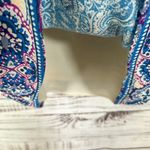 Skies Are Blue  Stitch Fix Blue and Purple Pattered Shift Dress, EUC, Size Medium Photo 5