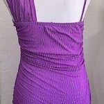 Pretty Little Thing Lilac Textured cocktail party Dress size 6 Photo 1