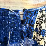 Ella Blue and Black Patterned Dress Size 3X Photo 5