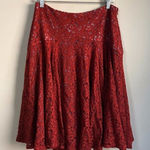 Moulinette Soeurs  by Anthropologie size 8 orange skirt Photo 0