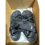 Brand New Megnya Womens Size 41 US 11 Black Arch Support Strappy Comfort Sandals Photo 3