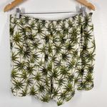 BeachLunchLounge Briggs Palm Tree Print Shorts Linen Blend Drawstring Waist XL Summer-wear Casual Photo 2