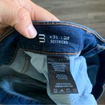 Mott & Bow Jeans Womens 31 Boyfriend Dark Wash Denim Mid Rise 31x28 EUC 031024 Photo 5