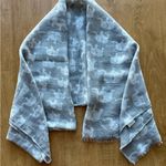 Grey Elephant Animal Print Decorative Lightweight Scarf Gray Photo 0