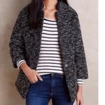 Anthropologie NWT Elevenses Black Motif Minka one button pockets Jacket medium Photo 12