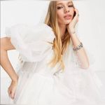 Sister Jane pearl bridal mini dress size small NNT pit to pit 14” White Photo 2