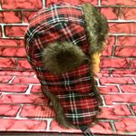Trulfit faux fur Ear flap winter hat Red Photo 7