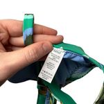 Aerie Green Floral Triangle Bikini Top Preppy Summer Beach Pool NWT Womens XL Photo 4