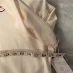 Balance Collection NWT  Size S Cream Embroidered Ombré Love Soft Crew Sweatshirt Photo 9