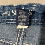 Series 31 Womens Short & Sexy Denim Jean Shorts Sz 16 Embroidered Stretch Blue Photo 3