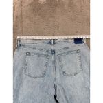 Abercrombie & Fitch NWT  The 90s Straight Ultra High Rise Light Wash Jeans 36/22L Photo 5