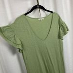 Z Supply  Green Zella Cotton Slub Midi Dress Sz.S Photo 9
