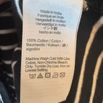 J.Crew  Black White Striped Long Sleeve Boat Neck Top Size 3X Photo 4