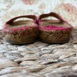Ralph Lauren Lauren Ralph Lauren Caliana Fuchsia Suede Espadrille Sandals Size 7.5 Photo 5