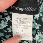 Vintage Blue Maxi Skirt in Black Green All Photo 7