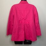 Juicy Couture  Pink Fuchsia Trench Coat Size XL Photo 3