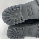 ANDRE ASSOUS Sock Boot Size 7 Sara Black Zebra Print NEW Leather Lug Sole NWOT Photo 11