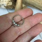 Sterling Silver Elephant Head Toe Ring Midi Ring Pinky Ring Boho Ring Silver Photo 3