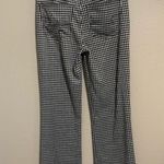 American Eagle black & white plaid flare jegging pants women’s size small 4 Photo 1