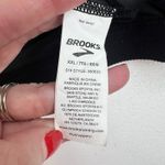 Brooks Women’s XXL Fast Forward Crossback Sports Bra Multi Alpha Black Wireless Photo 11