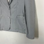 Scotch & Soda Maison Scotch Pin Stripe Button Front Blazer Photo 6