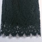 Socialite  Black Pencil Skirt Lace Overlay Size Small Photo 2