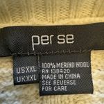 Per Se  Womens Size XXL Merino‎ Wool Knit Sweater Per Nordic Avery New with tags Photo 7
