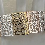 LC Lauren Conrad Lauren Conrad tri tone filigree stretchy bracelet Photo 1