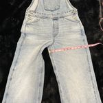 ZARA Blue Denim Oversized Overall Jumpsuit Photo 6