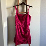 Reformation Pink Fonda Silk Dress Photo 1