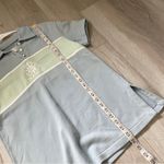 St. John Polo Shirt french terry thick sweat womens Blue (xsmall) pastel vintage Photo 4