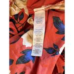 Boohoo  Maxi STRETCH WAIST Skirt Size 16 Red Floral Gypsy Boho Festival NWT #196 Photo 6