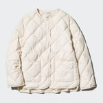 Uniqlo  Women's PUFFTECH Relaxed Quilted Jacket - Natural Photo 0