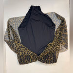 Ralph Lauren Lauren NWOT Vintage Ocelot Leopard Print One-Piece Swimsuit Size 2 Photo 1