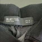 BlueSteel Black Double Zipper High Rise Shorts Size M Photo 1