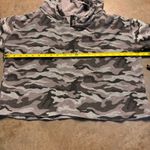 Bobi  Los Angeles Women’s Camo Thermal waffled Hooded Knotted Hem Top Size Sml Photo 2