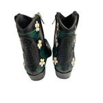Valentino Garavani Black Leather Daisy Ankle Cowboy Boots 5.5 - 6 Women Size 36 Photo 8