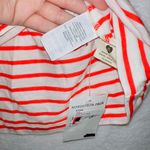 Madewell NWT Whisper Cotton V-Neck Pocket Tee in Alhambra Stripe Photo 4
