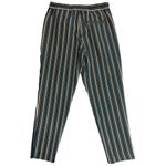 Body By Us Striped High Rise Paperbag Waist Pants Size M Photo 96