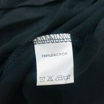 Boutique Black V Neck Ruffle tunic Dress sz small. Photo 7