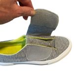 Rocket Dog women's size 6.5 light gray fabric slip on velcro casual shoes Photo 4