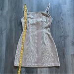 Urban Outfitters Bodycon Mini Dress Snakeskin Print Mesh Open Back Photo 11