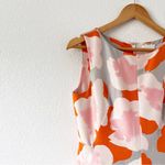 COS Floral Printed Sleeveless Cocoon Midi A-line Dress in Multicolor Photo 2