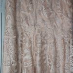 Speechless  Junior 7 Nude Blush Sparkle V Neck Sleeveless Mini Dress Photo 9