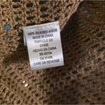 BCBGMAXAZRIA ​ Gold Sequin Bolero Shrug Cap Sleeve 100% Silk M Photo 3