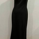 La Femme  28176 One-Shoulder Jersey Gown in Royal Black 12 NWOT Photo 0